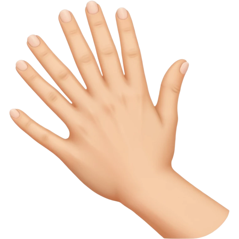 Hand on shoulder emoji