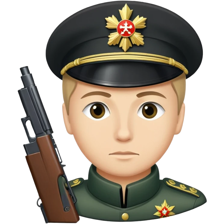 Russian fsb ensign collects bullets emoji
