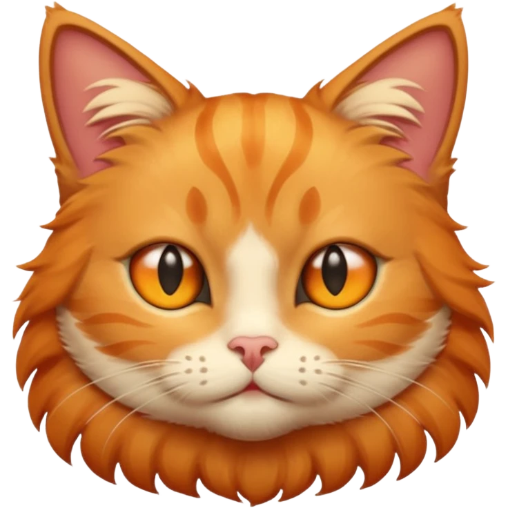 گربه ی چشم ستاره ای و ایموجی طور emoji