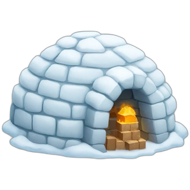igloo team work sign unity emoji