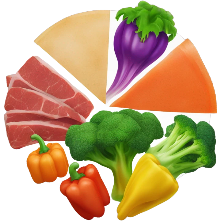 meat Konjac vegetable emoji