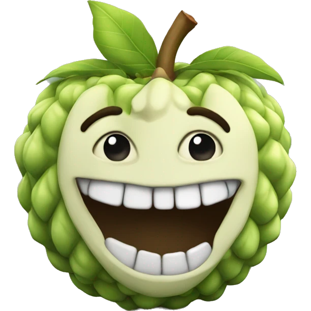 3D sugar apple  emoji