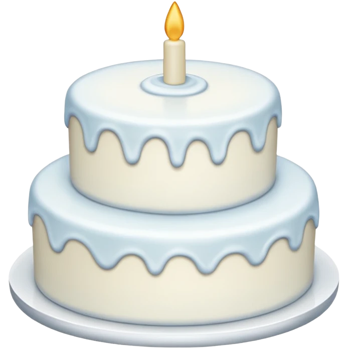 white cake emoji