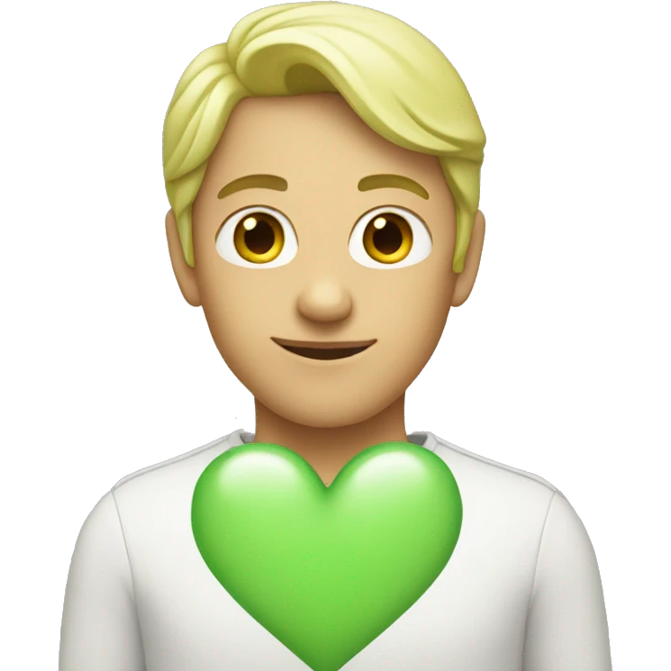 light green heart emoji