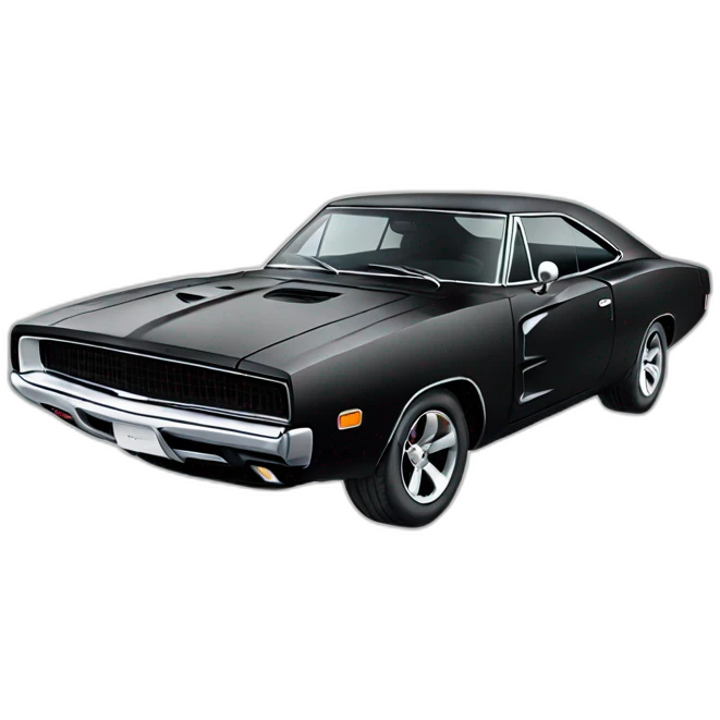 Dodge charger emoji