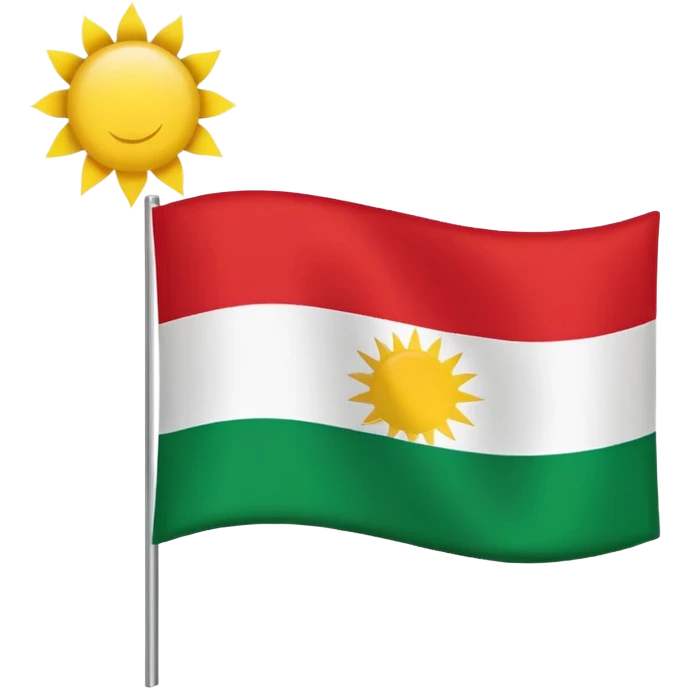 Kurdistan flag emoji