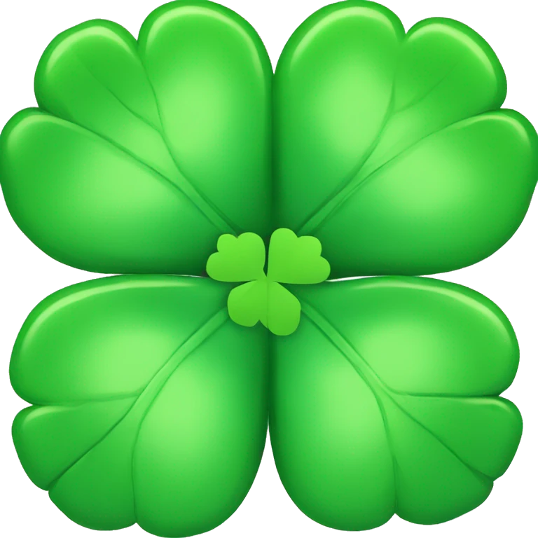 5 leaf clover emoji