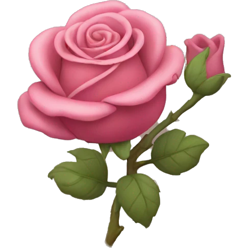 Hearth rose emoji