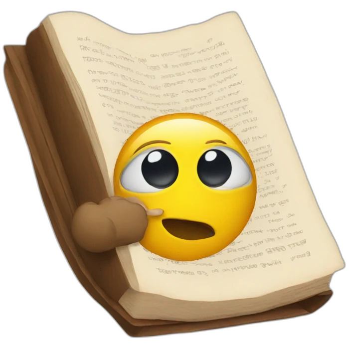 reading emoji