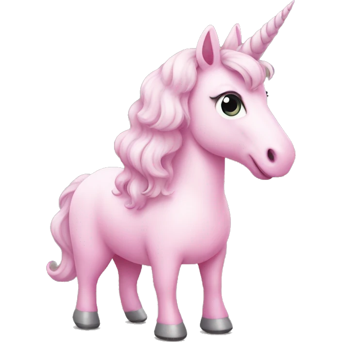 unicorn in pink dress emoji