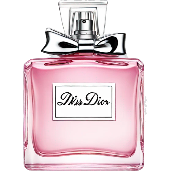 Miss Dior pefume  emoji