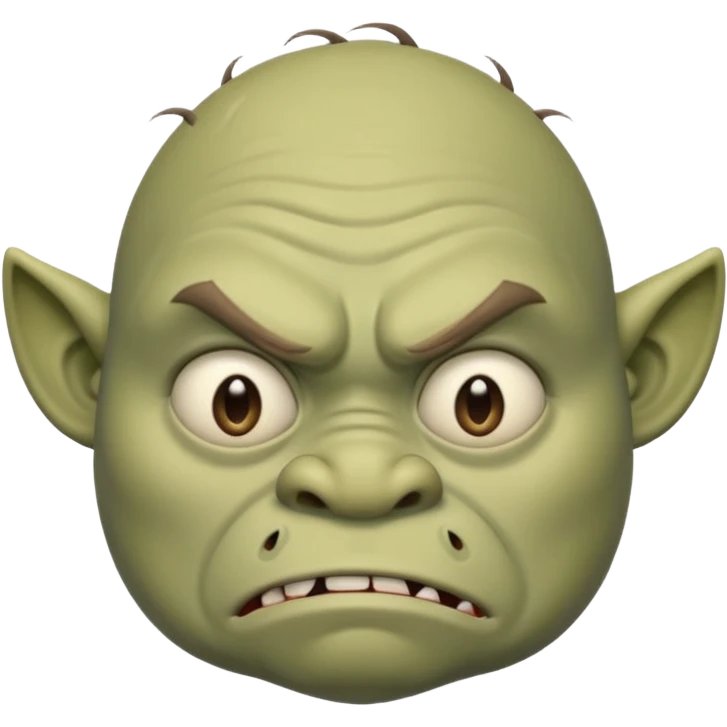 A sad, heartbroken og crushed emoji