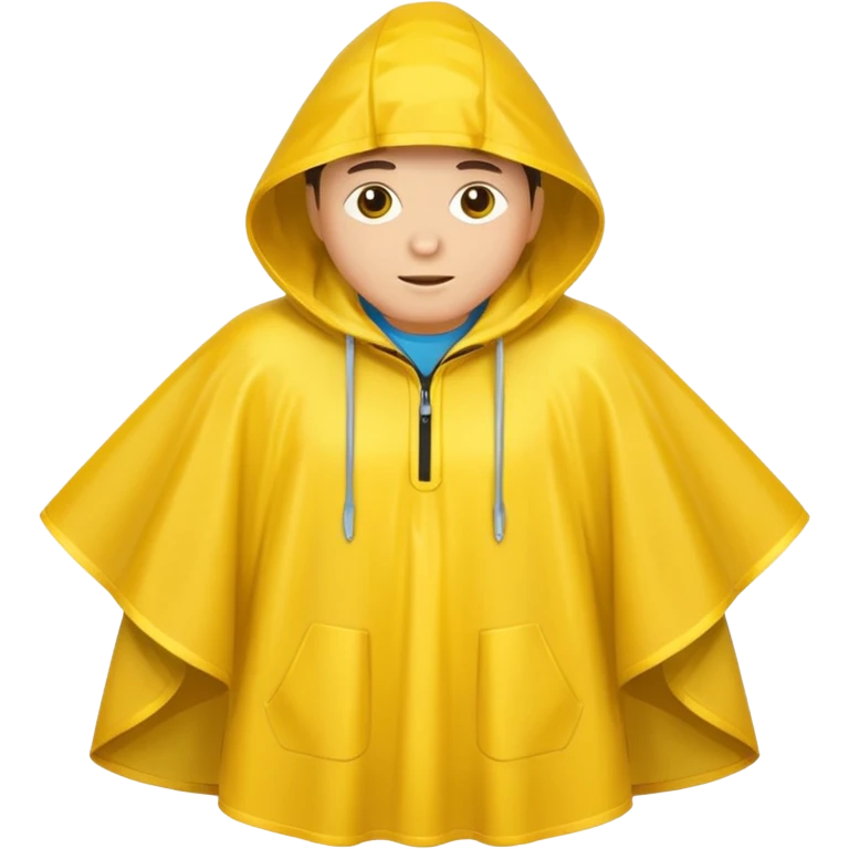 rain poncho emoji