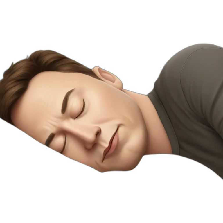 Elon musk sleeping emoji