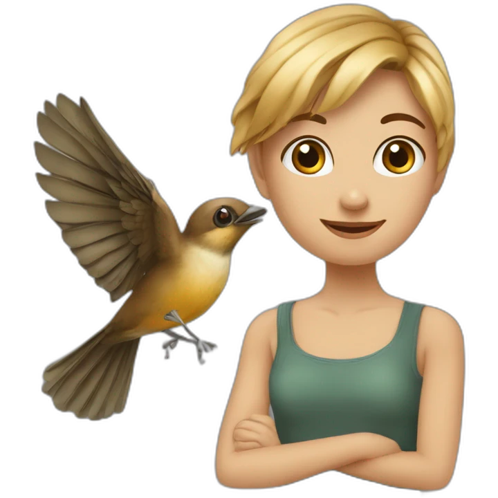 Meisje met taalontwikkelingsstoornis emoji