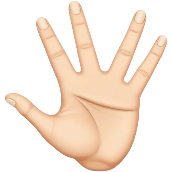 Rock out hand symbol upside down  emoji
