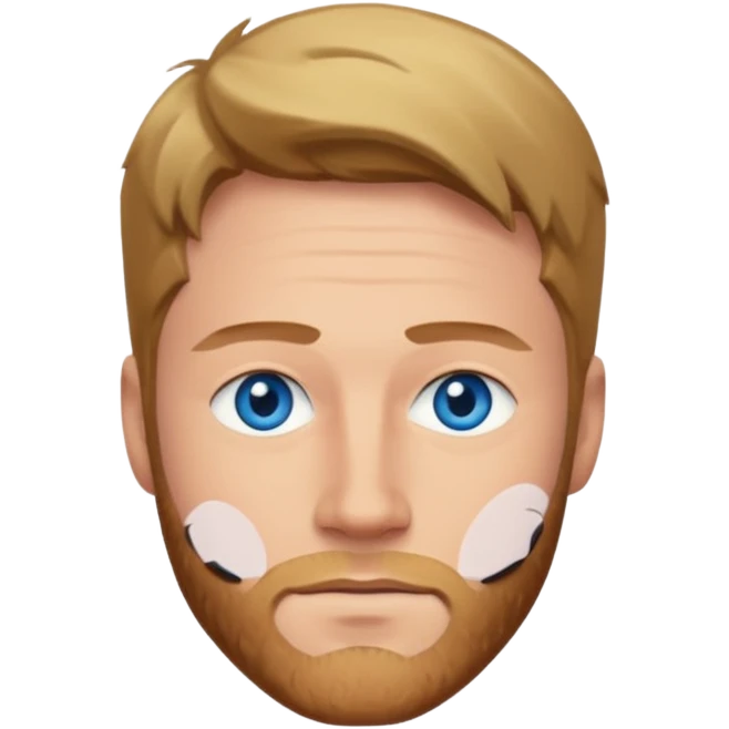 Jake McDorman with blue eyes emoji