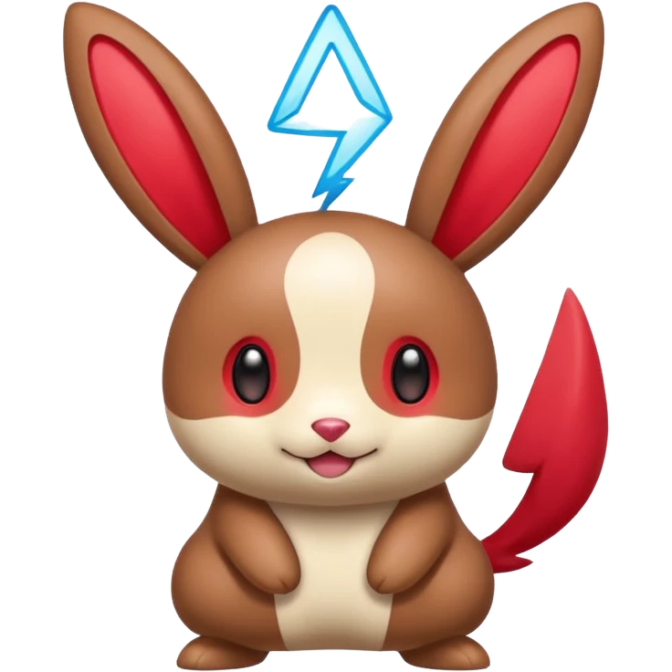 Plusle-Minun-Bunnelby-fusion emoji