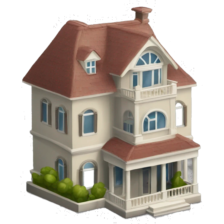Exclusive Mansion hotel bird’s house emoji