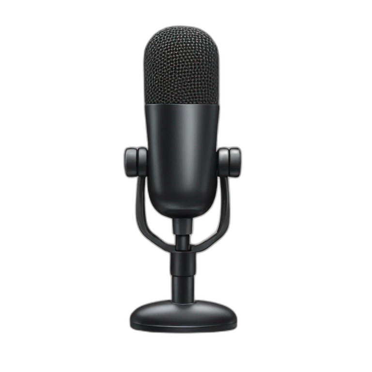 rode interview mic emoji