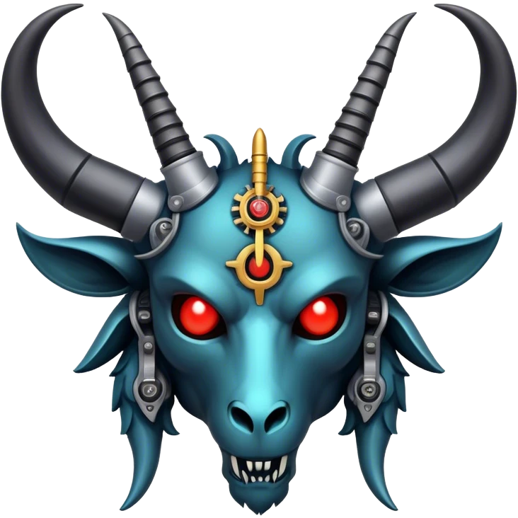 Mechanical Baphomet emoji