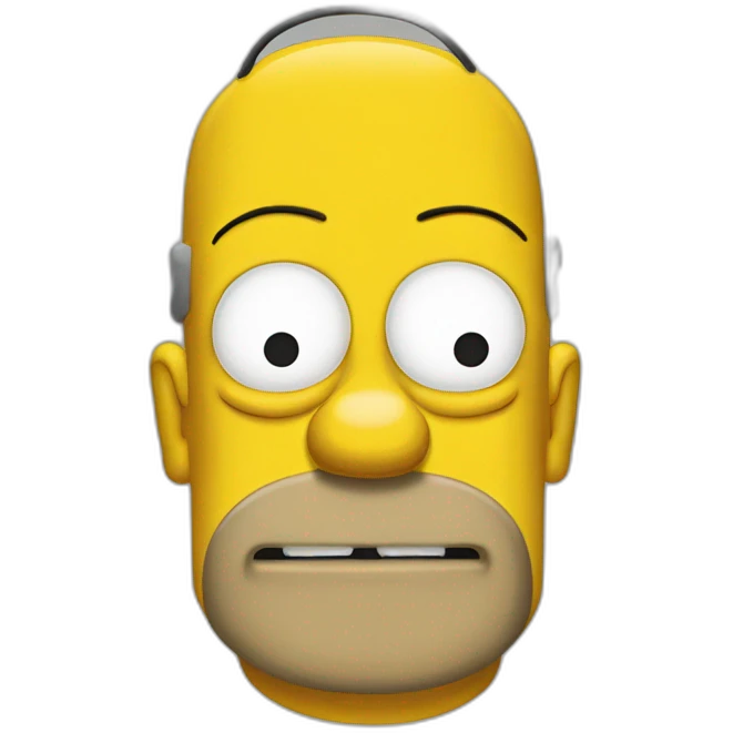 Homer simpson emoji