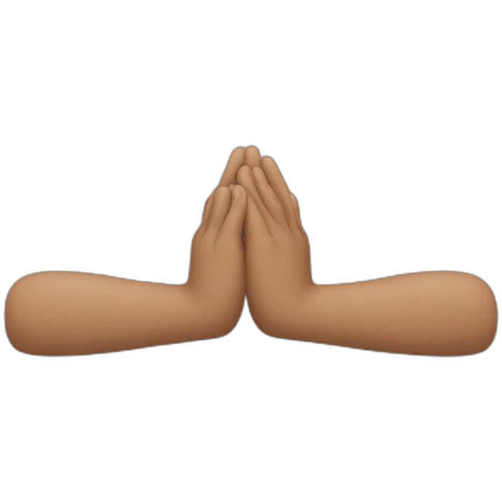 calm-with-hands emoji
