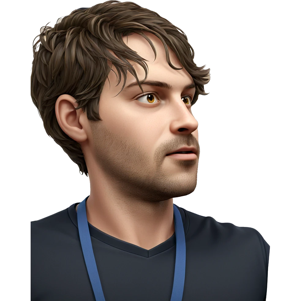 realistic portrait of a man emoji