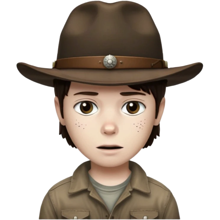 The walking dead carlcarl emoji