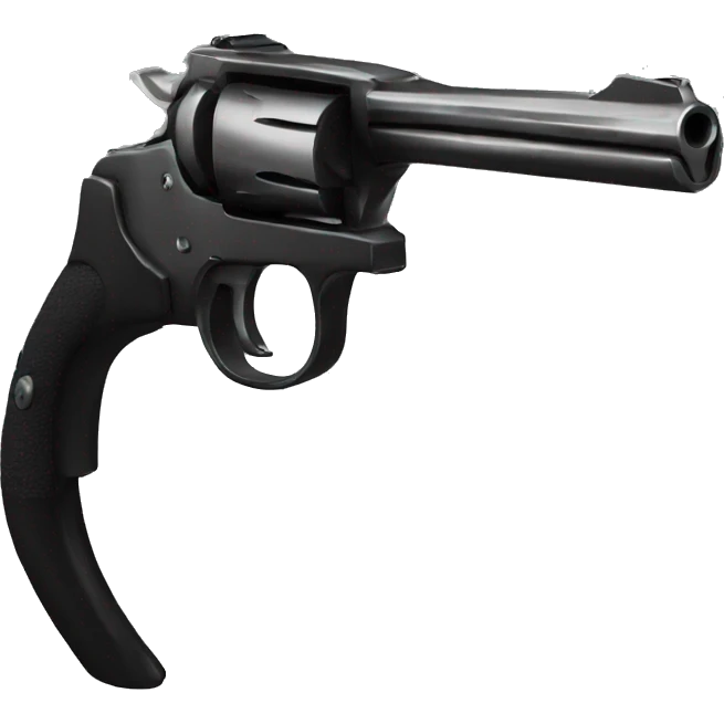revolver black emoji