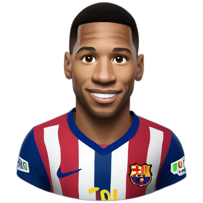 Messi qui tape mbappe emoji