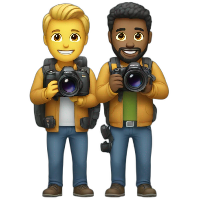 photographer and videographer emoji