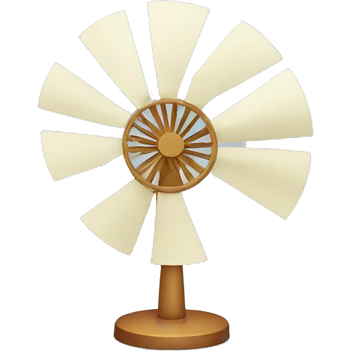 minimal Table-Fan emoji