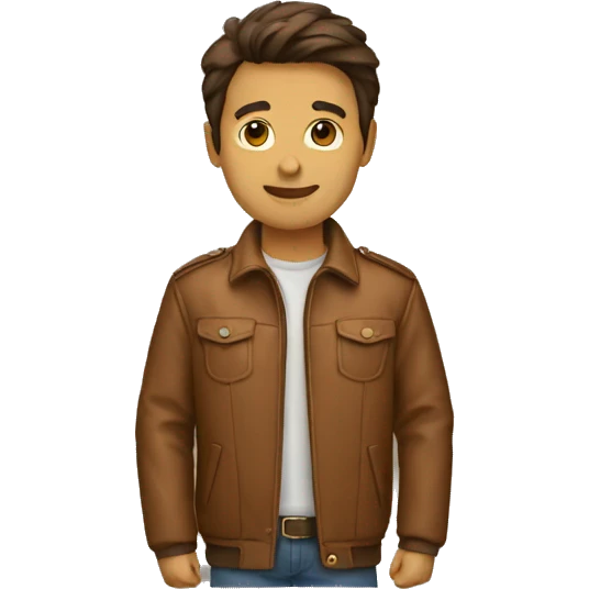 brown jacket emoji