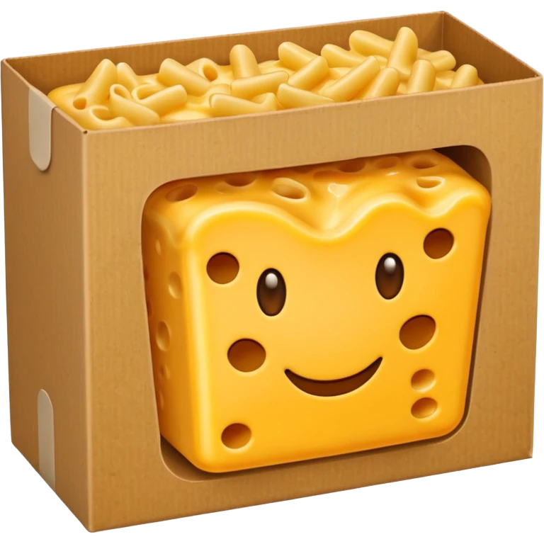 mac n cheese package emoji