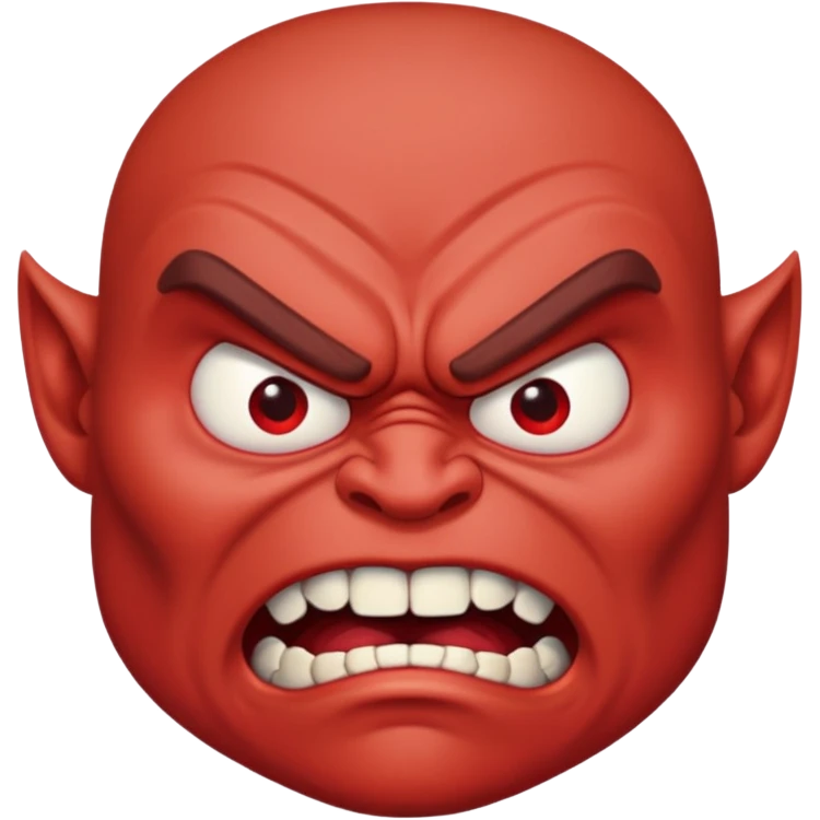 
angry face emoji