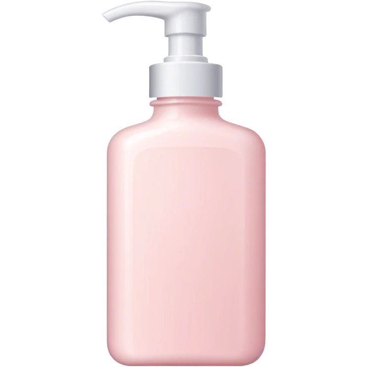 Pale pink lotion bottle emoji