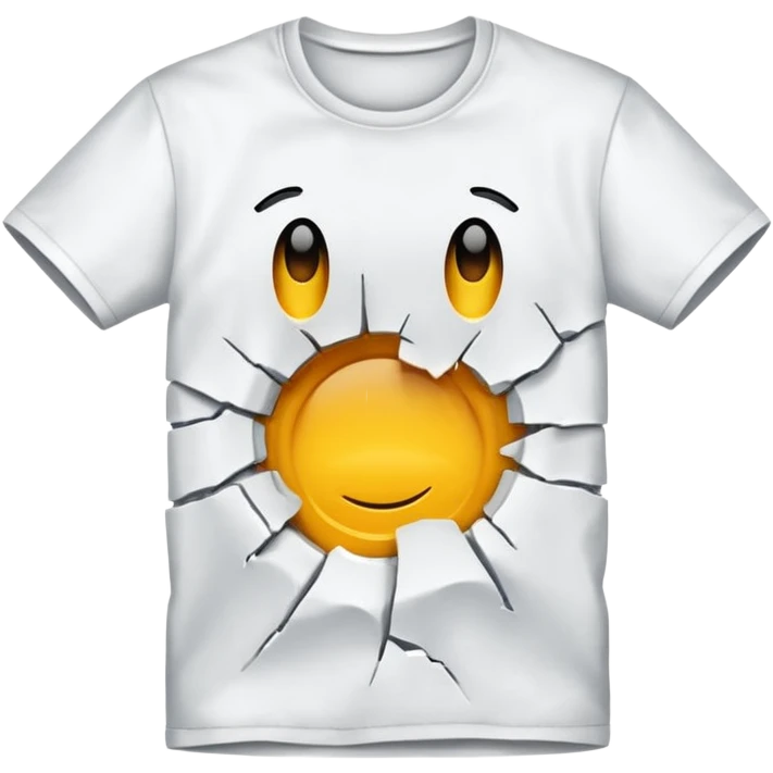 splitted tshirt emoji