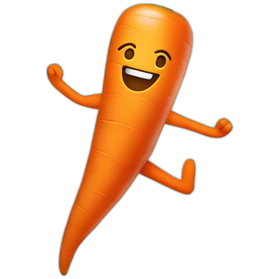 dancing carrot emoji