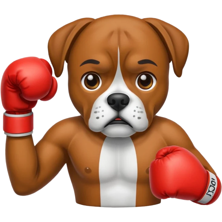 boxer  emoji