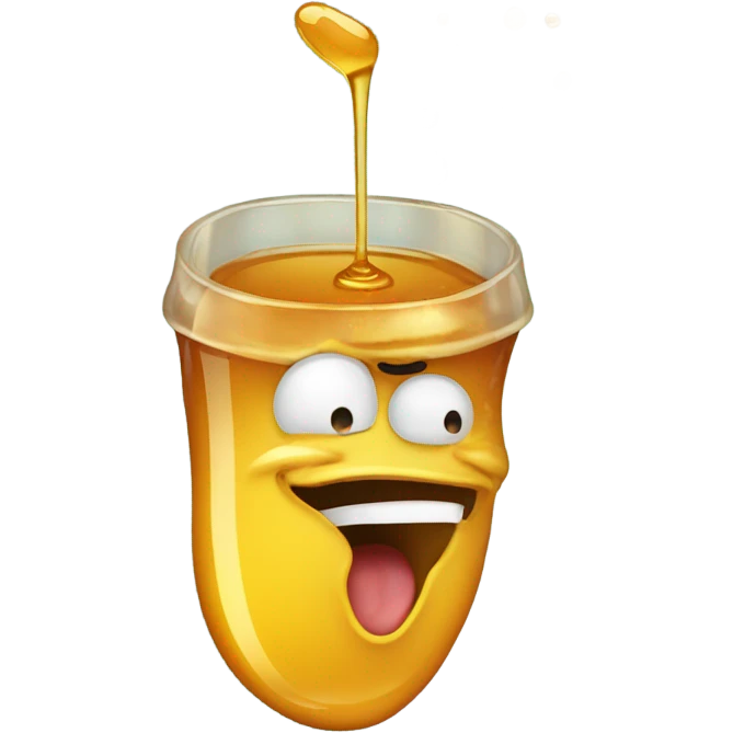 Emoji throwing up honey  emoji