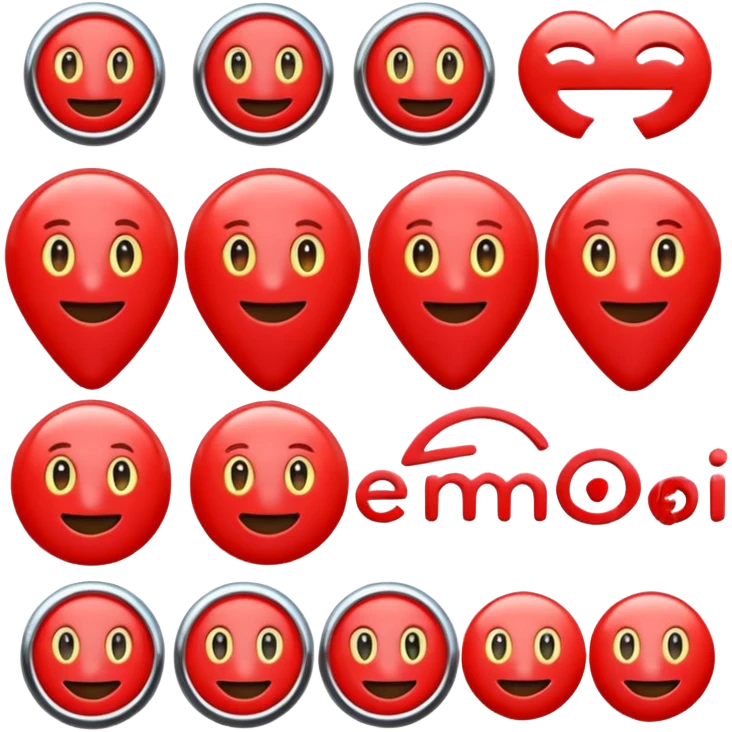 make me an emoji that looks like the E from etsy no background high def emoji