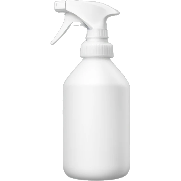 white spray bottle emoji