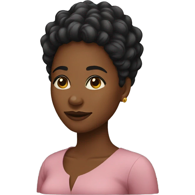 black woman emoji