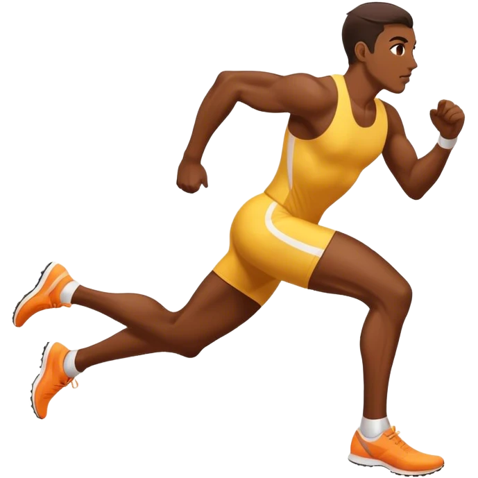 change skin color athlete sprinting emoji