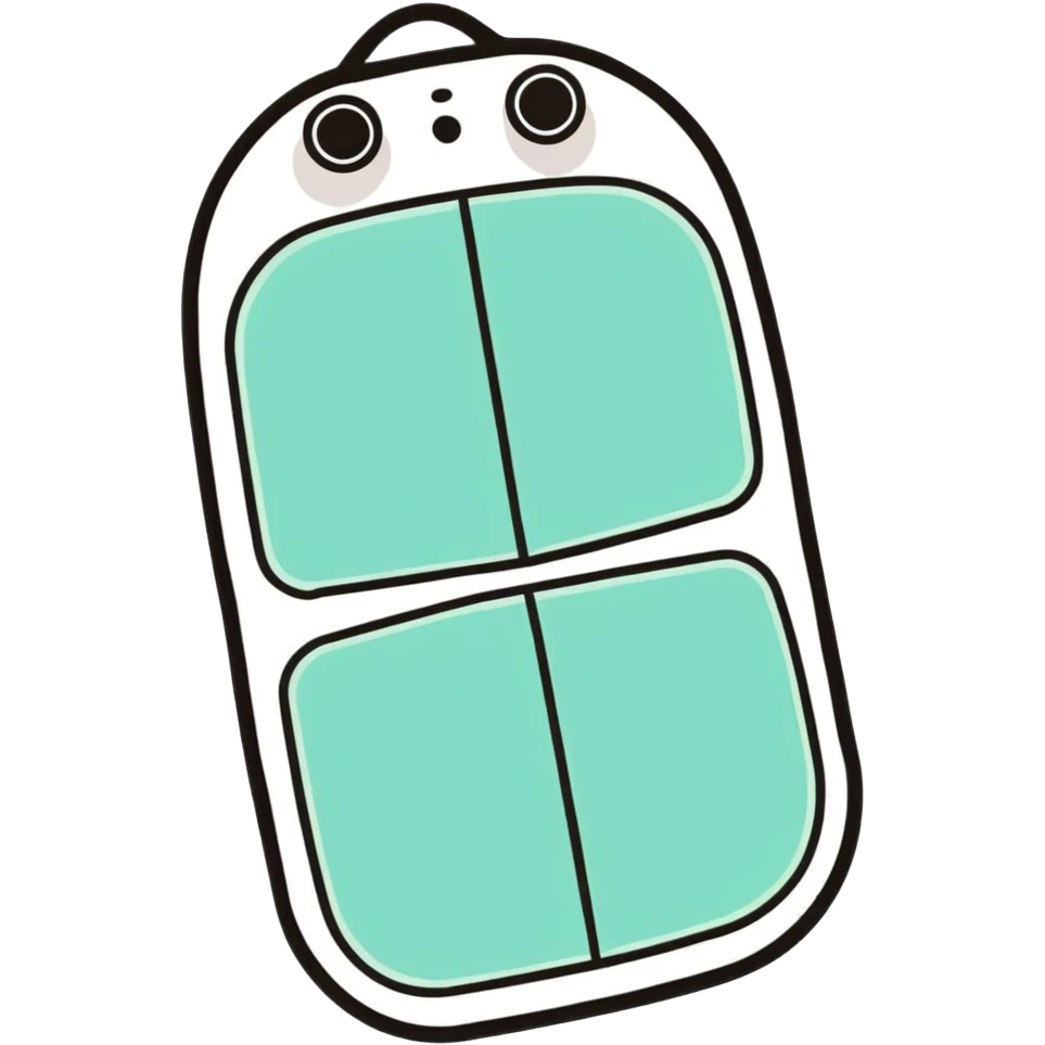 Thin rollable electronic stimulation pad for muscle rehabilitation after orthopedic surgery emoji