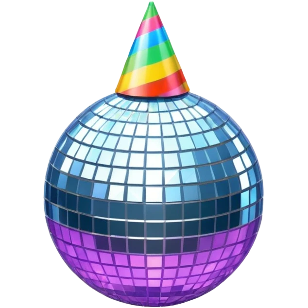 Disco Birthday Ball emoji