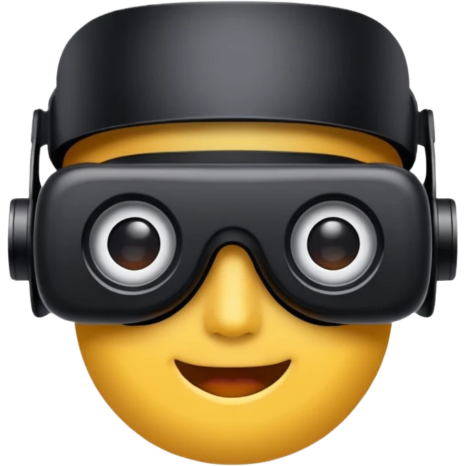 Vr gözlük emoji