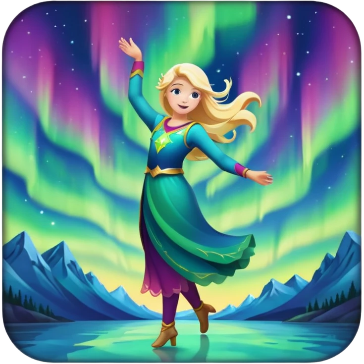 only northern lights emoji