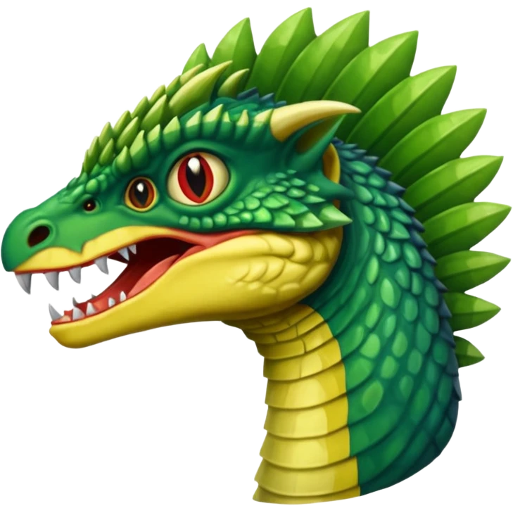 A Dilophosaurus  emoji